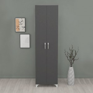meg-GP041-0015,3-3 ΝΤΟΥΛΑΠΑ - ΠΑΠΟΥΤΣΟΘΗΚΗ ΜΕΛΑΜΙΝΗΣ LILLY MEGAPAP ΧΡΩΜΑ ΑΝΘΡΑΚΙ 49X32X170ΕΚ.