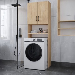 meg-GP041-0054,2-2 ΕΠΙΠΛΟ ΠΛΥΝΤΗΡΙΟΥ HOLTON MEGAPAP ΧΡΩΜΑ SAPPHIRE OAK 65,5X30X180ΕΚ.