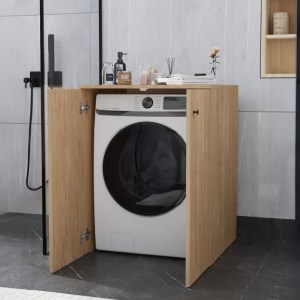 meg-GP041-0055,2-2 ΕΠΙΠΛΟ ΠΛΥΝΤΗΡΙΟΥ GRAY MEGAPAP ΧΡΩΜΑ SAPPHIRE OAK 70X66X90ΕΚ.