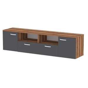 meg-GP041-0080,1-3 ΕΠΙΠΛΟ ΤΗΛΕΟΡΑΣΗΣ GIRIT MEGAPAP ΧΡΩΜΑ ΚΑΡΥΔΙ - ΑΝΘΡΑΚΙ 181,3X41X46,2ΕΚ.