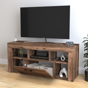 meg-GP041-0082,2-1 ΕΠΙΠΛΟ ΤΗΛΕΟΡΑΣΗΣ MIDILI MEGAPAP ΧΡΩΜΑ ΚΑΠΝΙΣΤΗ ΚΑΡΥΔΙΑ 135X42X60,7ΕΚ.