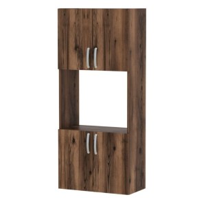 meg-GP041-0086,2-3 ΝΤΟΥΛΑΠΑ ΚΟΥΖΙΝΑΣ ARMADO MEGAPAP ΧΡΩΜΑ ΚΑΠΝΙΣΤΗ ΚΑΡΥΔΙΑ 60X32X140ΕΚ.