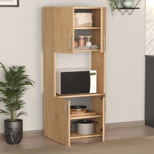 meg-GP041-0086,3-1 ΝΤΟΥΛΑΠΑ ΚΟΥΖΙΝΑΣ ARMADO MEGAPAP ΧΡΩΜΑ SAPPHIRE OAK 60X32X140ΕΚ.