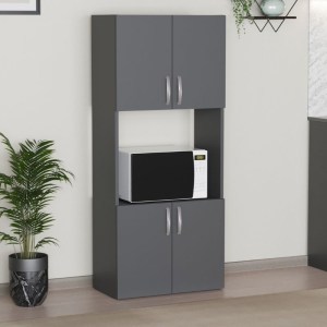 meg-GP041-0086,4-0 ΝΤΟΥΛΑΠΑ ΚΟΥΖΙΝΑΣ ARMADO MEGAPAP ΧΡΩΜΑ ΑΝΘΡΑΚΙ 60X32X140ΕΚ.