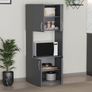 meg-GP041-0086,4-1 ΝΤΟΥΛΑΠΑ ΚΟΥΖΙΝΑΣ ARMADO MEGAPAP ΧΡΩΜΑ ΑΝΘΡΑΚΙ 60X32X140ΕΚ.