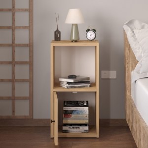 meg-GP041-0088,2-1 ΚΟΜΟΔΙΝΟ VITO MEGAPAP ΧΡΩΜΑ SAPPHIRE OAK 34X30X66,4ΕΚ.