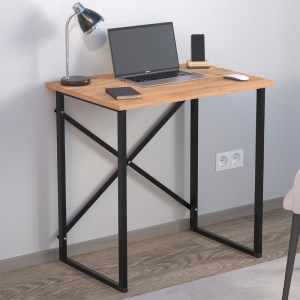 meg-GP041-0103,1-0 ΓΡΑΦΕΙΟ ΕΡΓΑΣΙΑΣ VERNE MEGAPAP ΧΡΩΜΑ PINE OAK 75X52X73,8ΕΚ.