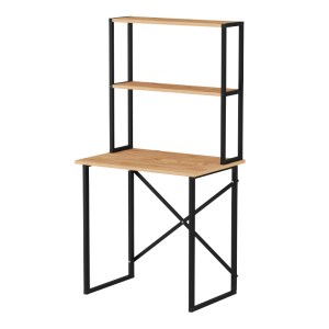 meg-GP041-0104,1-2 ΓΡΑΦΕΙΟ ΕΡΓΑΣΙΑΣ POPE MEGAPAP ΧΡΩΜΑ PINE OAK 73X52X146ΕΚ.