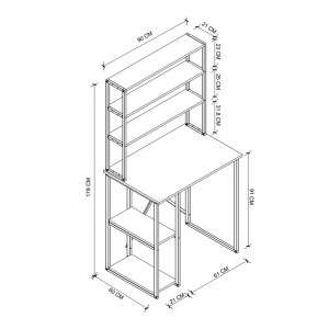 meg-GP041-0106,1-3 ΕΠΙΠΛΟ ΠΛΥΝΤΗΡΙΟΥ BERKUS MEGAPAP ΧΡΩΜΑ PINE OAK 90X60X178ΕΚ.