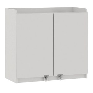 meg-GP041-0114,1-4 ΝΤΟΥΛΑΠΙ ΚΟΥΖΙΝΑΣ - ΜΠΑΝΙΟΥ ALTAY I MEGAPAP ΧΡΩΜΑ ΛΕΥΚΟ 97,8X44,1X91,5ΕΚ.