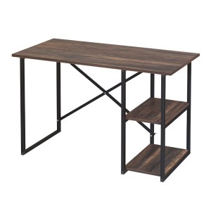 meg-GP041-0120,1-1 ΓΡΑΦΕΙΟ ΕΡΓΑΣΙΑΣ ODEON MEGAPAP ΧΡΩΜΑ RUSTIC ΚΑΡΥΔΙ 120X59,8X73,8ΕΚ.