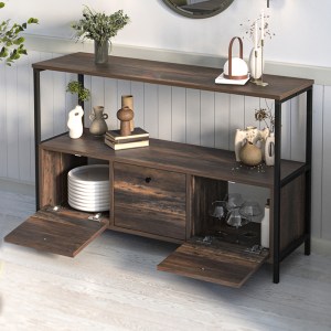meg-GP041-0122,1-1 ΜΠΟΥΦΕΣ MARS MEGAPAP ΧΡΩΜΑ RUSTIC ΚΑΡΥΔΙ 122X36X80,1ΕΚ.