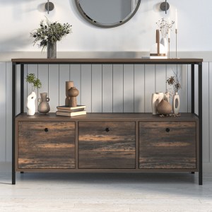 meg-GP041-0122,1-2 ΜΠΟΥΦΕΣ MARS MEGAPAP ΧΡΩΜΑ RUSTIC ΚΑΡΥΔΙ 122X36X80,1ΕΚ.