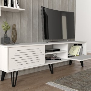 meg-GP042-0015,2-3 ΣΥΝΘΕΣΗ ΤΗΛΕΟΡΑΣΗΣ SALERNO MEGAPAP ΧΡΩΜΑ ΛΕΥΚΟ 180X35X51ΕΚ.
