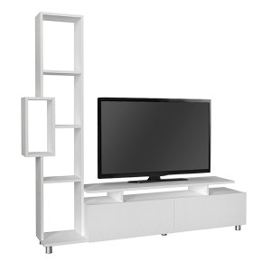 meg-GP042-0046,1-5 ΣΥΝΘΕΣΗ ΤΗΛΕΟΡΑΣΗΣ TULIP MEGAPAP ΧΡΩΜΑ ΛΕΥΚΟ 160X29,5X160ΕΚ.
