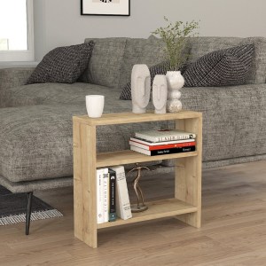 meg-GP042-0095,2-0 ΤΡΑΠΕΖΑΚΙ ΒΟΗΘΗΤΙΚΟ SILVANUS MEGAPAP ΧΡΩΜΑ SAPPHIRE OAK 51X17,5X49ΕΚ.