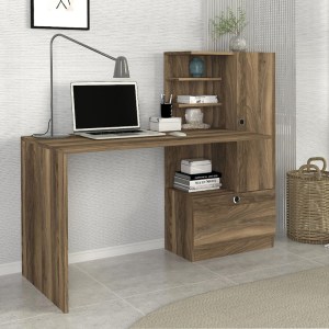 meg-GP042-0111,3-0 ΓΡΑΦΕΙΟ ΕΡΓΑΣΙΑΣ MERINO MEGAPAP ΧΡΩΜΑ ΚΑΡΥΔΙ 149,5X61,8X120ΕΚ.