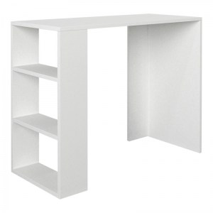 meg-GP042-0115,1-3 ΓΡΑΦΕΙΟ ΕΡΓΑΣΙΑΣ NETENIA MEGAPAP ΑΠΟ ΜΕΛΑΜΙΝΗ ΧΡΩΜΑ ΛΕΥΚΟ 90X40X74ΕΚ.