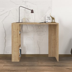 meg-GP042-0115,2-1 ΓΡΑΦΕΙΟ ΕΡΓΑΣΙΑΣ NETENIA MEGAPAP ΑΠΟ ΜΕΛΑΜΙΝΗ ΧΡΩΜΑ SAPPHIRE OAK 90X40X74ΕΚ.