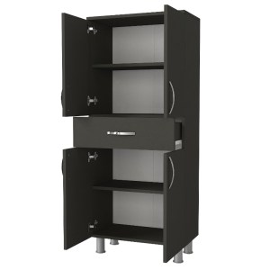 meg-GP042-0148,2-3 ΝΤΟΥΛΑΠΙ ΚΟΥΖΙΝΑΣ - ΜΠΑΝΙΟΥ MONTANA MEGAPAP ΧΡΩΜΑ ΑΝΘΡΑΚΙ 59,4X31,5X140ΕΚ.