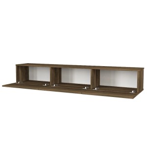 meg-GP042-0169,8-5 ΕΠΙΠΛΟ ΤΗΛΕΟΡΑΣΗΣ ΕΠΙΤΟΙΧΙΟ DAMLA MEGAPAP ΜΕ LED ΧΡΩΜΑ ΚΑΡΥΔΙ 180X29,5X29,5ΕΚ.