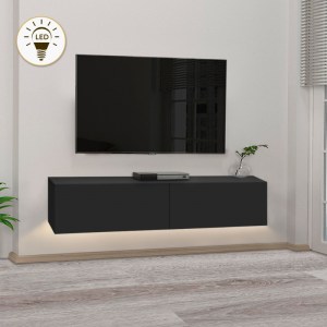meg-GP042-0170,5-0 ΕΠΙΠΛΟ ΤΗΛΕΟΡΑΣΗΣ ΕΠΙΤΟΙΧΙΟ ARISTO MEGAPAP ΜΕ LED ΧΡΩΜΑ ΜΑΥΡΟ 135X31,6X25ΕΚ.