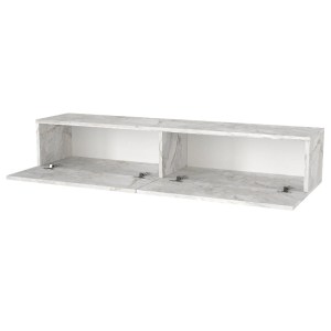 meg-GP042-0170,6-5 ΕΠΙΠΛΟ ΤΗΛΕΟΡΑΣΗΣ ΕΠΙΤΟΙΧΙΟ ARISTO MEGAPAP ΜΕ LED ΧΡΩΜΑ ΛΕΥΚΟ ΕΦΕ ΜΑΡΜΑΡΟΥ 135X31,6X25ΕΚ.