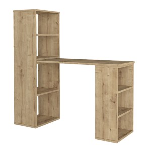 meg-GP042-0203,2-5 ΓΡΑΦΕΙΟ ΕΡΓΑΣΙΑΣ ΠΟΛΥΜΟΡΦΙΚΟ LAST MEGAPAP ΧΡΩΜΑ SAPPHIRE OAK 119X44,7X123ΕΚ.