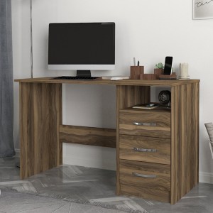 meg-GP042-0204,3-0 ΓΡΑΦΕΙΟ ΕΡΓΑΣΙΑΣ ELDORIS MEGAPAP ΧΡΩΜΑ ΚΑΡΥΔΙ 120X60X75ΕΚ.