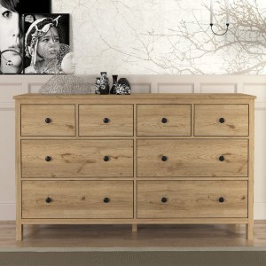 meg-GP042-0223,3-3 ΣΥΡΤΑΡΙΕΡΑ - ΜΠΟΥΦΕΣ SABINA MEGAPAP ΧΡΩΜΑ SEPET OAK 160X50X96ΕΚ.