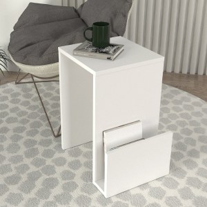 meg-GP042-0250,3-1 ΤΡΑΠΕΖΑΚΙ ΒΟΗΘΗΤΙΚΟ REGNAR MEGAPAP ΧΡΩΜΑ ΛΕΥΚΟ  43,1X33,5X52ΕΚ.