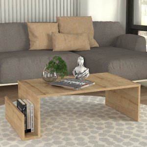 meg-GP042-0251,2-0 ΤΡΑΠΕΖΑΚΙ ΣΑΛΟΝΙΟΥ REGNAR MEGAPAP ΧΡΩΜΑ SAPPHIRE OAK 100,6X55X31,8ΕΚ.