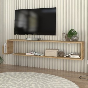 meg-GP042-0252,2-0 ΕΠΙΠΛΟ ΤΗΛΕΟΡΑΣΗΣ ΕΠΙΤΟΙΧΙΟ REGNAR MEGAPAP ΧΡΩΜΑ SAPPHIRE OAK 168,6X25X31,8ΕΚ.