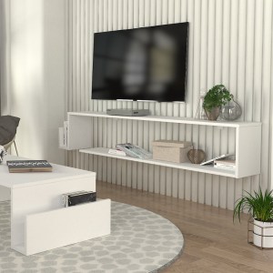 meg-GP042-0252,3-4 ΕΠΙΠΛΟ ΤΗΛΕΟΡΑΣΗΣ ΕΠΙΤΟΙΧΙΟ REGNAR MEGAPAP ΧΡΩΜΑ ΛΕΥΚΟ 168,6X25X31,8ΕΚ.
