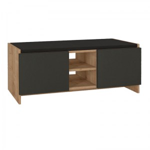 meg-GP042-0255,2-4 ΠΑΠΟΥΤΣΟΘΗΚΗ VERLY MEGAPAP ΧΡΩΜΑ SAPPHIRE OAK - ΑΝΘΡΑΚΙ 110X33,2X43ΕΚ.
