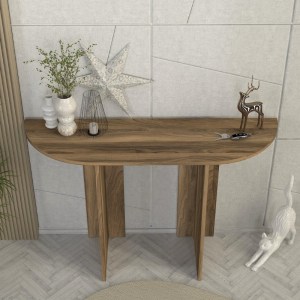meg-GP042-0259,1-1 ΚΟΝΣΟΛΑ CORTADO MEGAPAP ΧΡΩΜΑ ΚΑΡΥΔΙ 120X35X75ΕΚ.