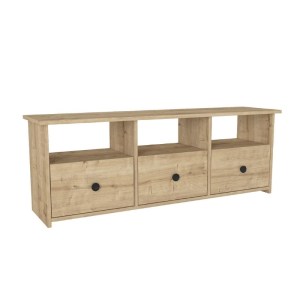 meg-GP042-0262,1-4 ΕΠΙΠΛΟ ΤΗΛΕΟΡΑΣΗΣ MAHEN MEGAPAP ΧΡΩΜΑ SAPPHIRE OAK 140X35X49,8ΕΚ.
