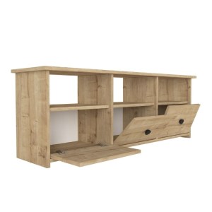meg-GP042-0262,1-6 ΕΠΙΠΛΟ ΤΗΛΕΟΡΑΣΗΣ MAHEN MEGAPAP ΧΡΩΜΑ SAPPHIRE OAK 140X35X49,8ΕΚ.