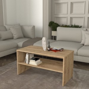 meg-GP042-0264,1-0 ΤΡΑΠΕΖΑΚΙ ΣΑΛΟΝΙΟΥ ELEVA MEGAPAP ΧΡΩΜΑ SAPPHIRE OAK 90X44,6X46,4ΕΚ.
