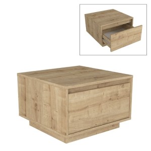 meg-GP042-0265,1-0 ΤΡΑΠΕΖΑΚΙ ΣΑΛΟΝΙΟΥ PURA MEGAPAP ΧΡΩΜΑ SAPPHIRE OAK 60X60X40ΕΚ.