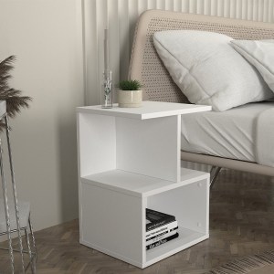 meg-GP042-0270,2-2 ΚΟΜΟΔΙΝΟ - ΤΡΑΠΕΖΑΚΙ ΒΟΗΘΗΤΙΚΟ ENTIERO MEGAPAP ΧΡΩΜΑ ΛΕΥΚΟ 39,8X35X54,6ΕΚ.
