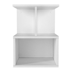 meg-GP042-0270,2-6 ΚΟΜΟΔΙΝΟ - ΤΡΑΠΕΖΑΚΙ ΒΟΗΘΗΤΙΚΟ ENTIERO MEGAPAP ΧΡΩΜΑ ΛΕΥΚΟ 39,8X35X54,6ΕΚ.
