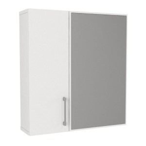 meg-GP042-0274,1-0 ΚΑΘΡΕΠΤΗΣ ΜΠΑΝΙΟΥ DITTO ΜEGAPAP ΧΡΩΜΑ ΛΕΥΚΟ 59,6X16,4X64,8ΕΚ.