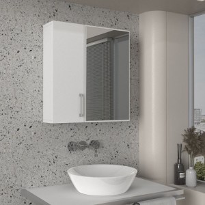 meg-GP042-0274,1-2 ΚΑΘΡΕΠΤΗΣ ΜΠΑΝΙΟΥ DITTO ΜEGAPAP ΧΡΩΜΑ ΛΕΥΚΟ 59,6X16,4X64,8ΕΚ.