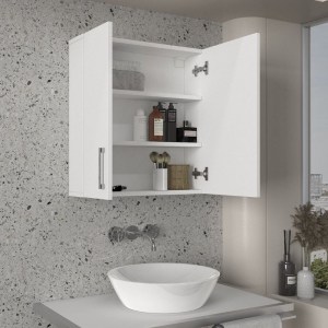 meg-GP042-0274,1-3 ΚΑΘΡΕΠΤΗΣ ΜΠΑΝΙΟΥ DITTO ΜEGAPAP ΧΡΩΜΑ ΛΕΥΚΟ 59,6X16,4X64,8ΕΚ.