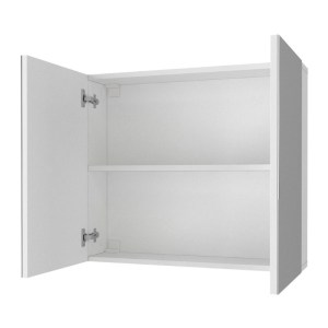 meg-GP042-0276,1-1 ΚΑΘΡΕΠΤΗΣ ΜΠΑΝΙΟΥ BINARY ΜEGAPAP ΧΡΩΜΑ ΛΕΥΚΟ 75X17,2X65ΕΚ.