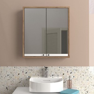 meg-GP042-0277,1-4 ΚΑΘΡΕΠΤΗΣ ΜΠΑΝΙΟΥ LILIAN ΜEGAPAP ΧΡΩΜΑ ATLANTIC PINE 59,6X14,6X65ΕΚ.
