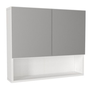 meg-GP042-0280,1-0 ΚΑΘΡΕΠΤΗΣ ΜΠΑΝΙΟΥ TRAMA ΜEGAPAP ΧΡΩΜΑ ΛΕΥΚΟ 75X16,8X65ΕΚ.