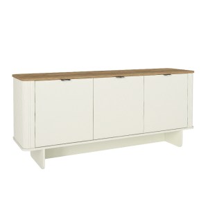 meg-GP042-0281,1-4 ΜΠΟΥΦΕΣ BOHEMA MEGAPAP ΧΡΩΜΑ IVORY - SEPET OAK 180X47X76,6ΕΚ.