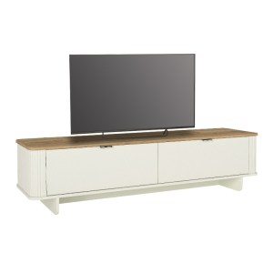 meg-GP042-0283,1-5 ΕΠΙΠΛΟ ΤΗΛΕΟΡΑΣΗΣ BOHEMA MEGAPAP ΧΡΩΜΑ IVORY - SEPET OAK 180X47X45,6ΕΚ.